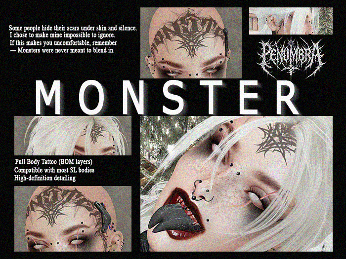 Penumbra - Monster Tattoo