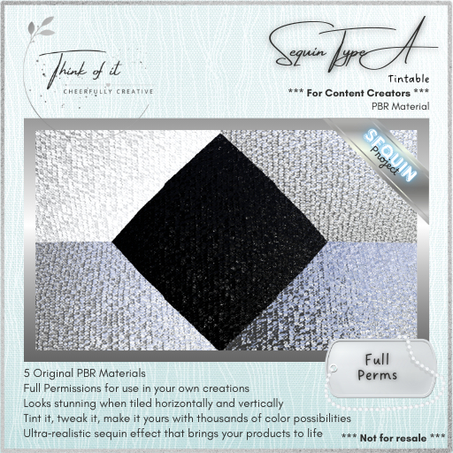 {ToI} Material - Sequin Type A - Full Perms