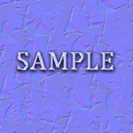 [ Frozen Snow Seamless 01 ] Normal Map