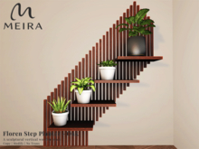 Meira Floren Step Planter - Oak