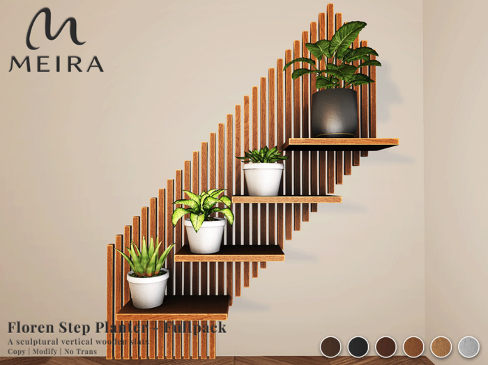 Meira Floren Step Planter - Fullpack