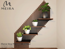Meira Floren Step Planter - Chestnut