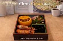 Citrus Crown Meal Bento Box 