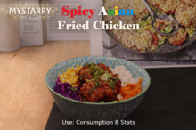 Spicy Asian Fried Chicken -Addams Dining-