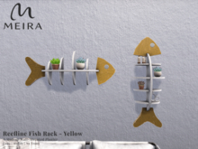 Meira Reefline Fish Rack - Yellow