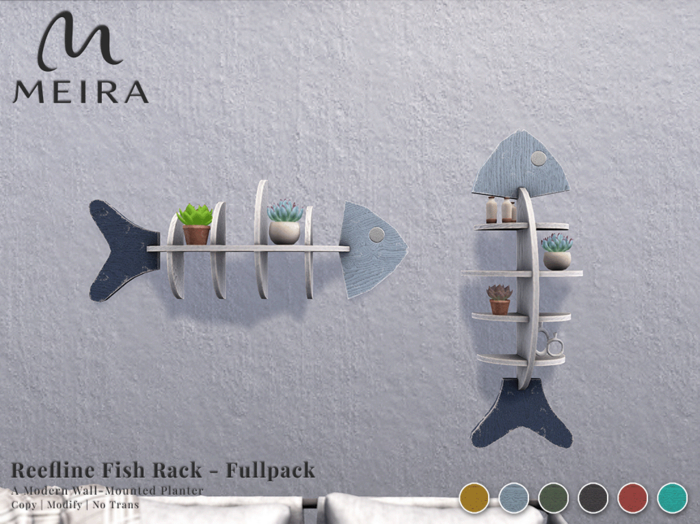 Meira Reefline Fish Rack - Fullpack