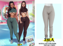 28LA. Chloe Pants Creme [Add Me]