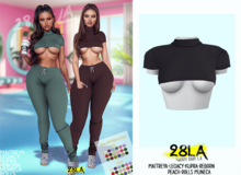 28LA. Chloe Top Black [Add Me]