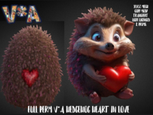 FULL PERM V*A HEDGEHOG HEART IN LOVE