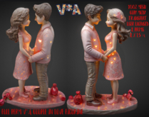 FULL PERM V*A COUPLE IN LOVE FIGURINE