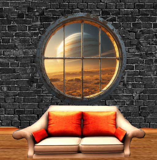 Planetary Landscape Windows - Fenetre - Ventana 4