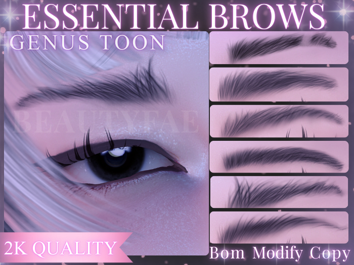 *~beautyfae~* 2K Toon Essential Brows 
