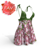 Olive Hypnosis Dress LaraX