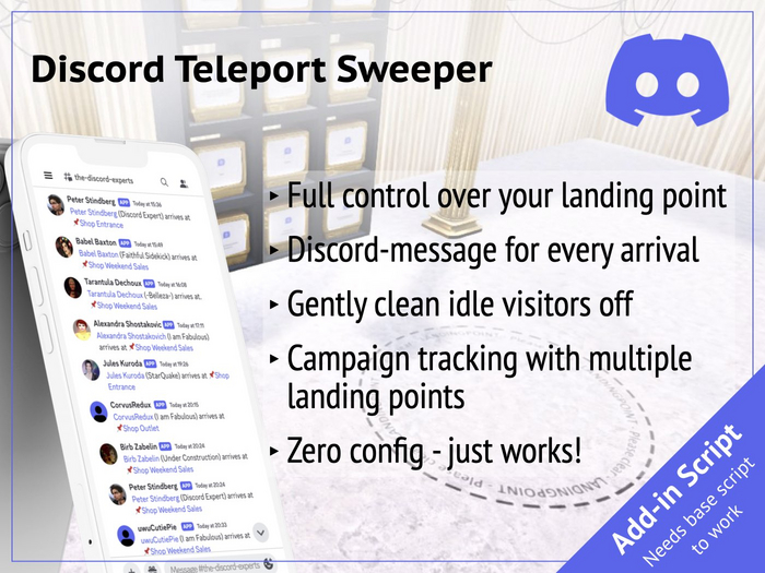 Discord Landing Point Sweeper / Cleaner