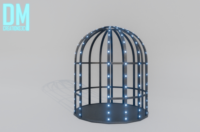 Gazebo Cage V02 Full Perm Mesh