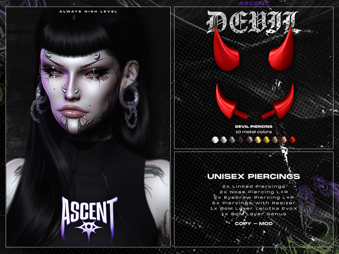 ASCENT - Devil Piercings