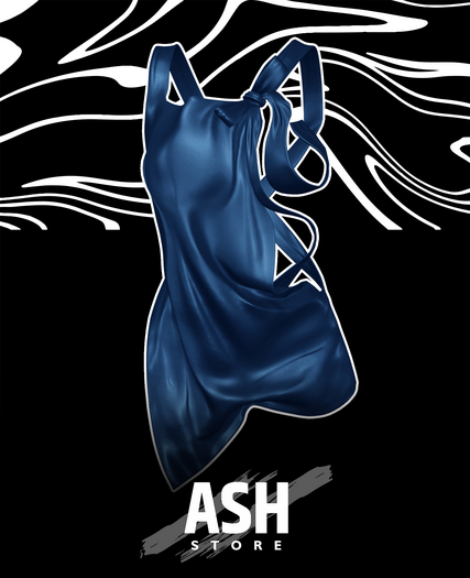 ASH. Ui Apron NAVY