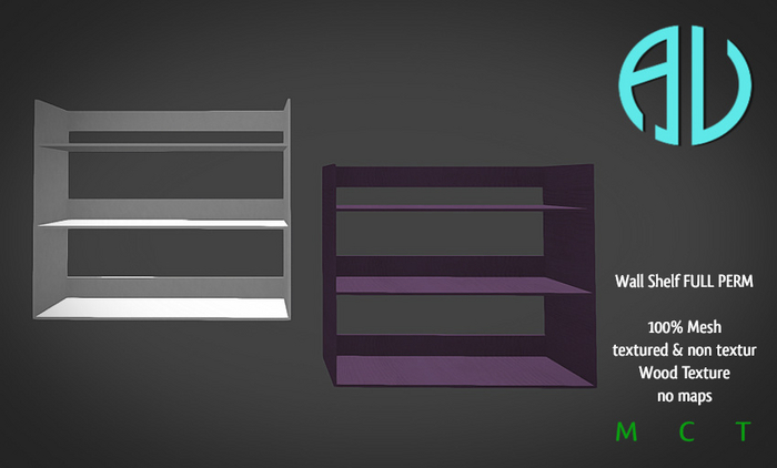 AV - Wall Shelf FULL PERM