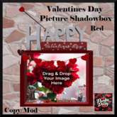 (PD) Valentine's Day Shadowbox RED - ADD
