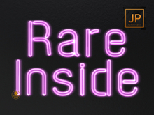 14.Meva Neon Pink Rare Inside Sign