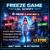 Freeze Game LSL Script – Automatic Club Mini Game | Full Permission | Multiplayer Anti-Movement Challenge