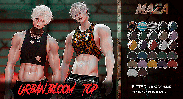 MAZA - Urban Bloom TOP - FATPACK