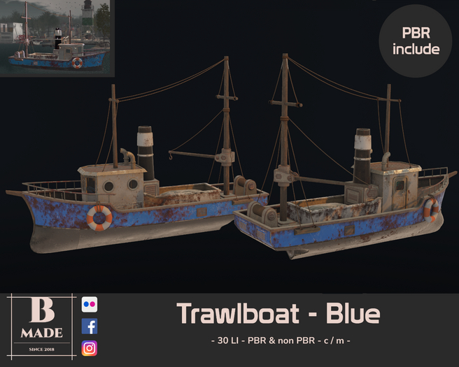 B-Made - Trawlboat [Blue]