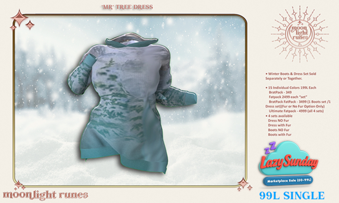 *MR* Dress without Fur - Trees