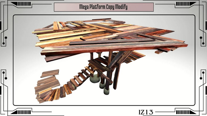 Mega Platform Copy Modify Stairs Access