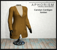 !APHORISM! - Carolyn Cardigan Amber