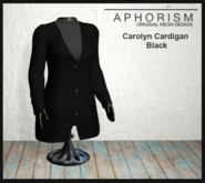 !APHORISM! - Carolyn Cardigan Black