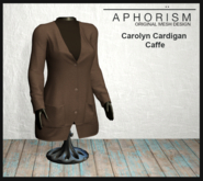 !APHORISM! - Carolyn Cardigan Caffe