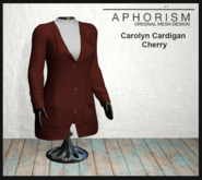 !APHORISM! - Carolyn Cardigan Cherry