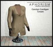 !APHORISM! - Carolyn Cardigan Cream