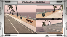 Off Sim Sidewalk Decor cOPY mODIFY 2 Set