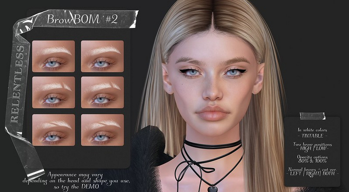 RELENTLESS BrowBom #2