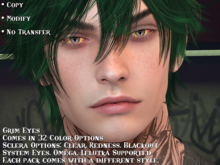 [Azai] - Grim Eyes Set (Fatpack)