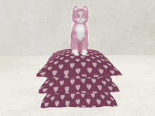 KittyCats Interactive Heart Pillows w/Texture Change HUD