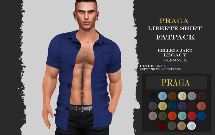 Praga Liberte Shirt - DEMO