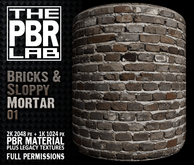 The PBR Lab - Bricks & Sloppy Mortar 01