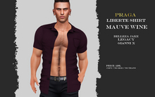 Praga Liberte Shirt - Mauve Wine