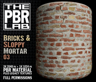 The PBR Lab - Bricks & Sloppy Mortar 03