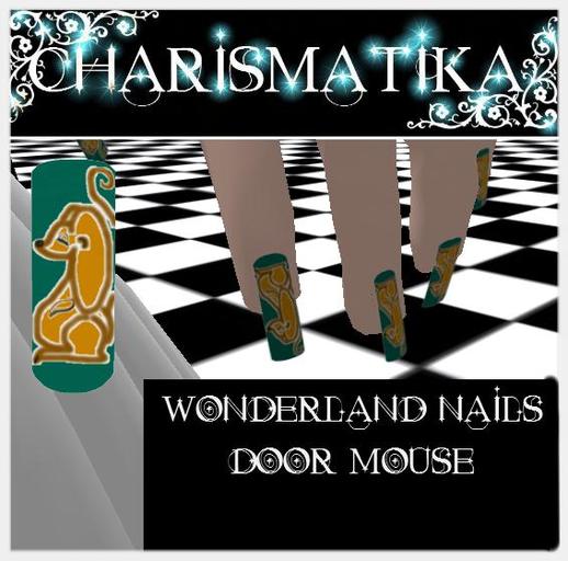 *Charismatika* Wonderland Nails -Door Mouse