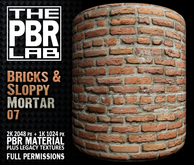The PBR Lab - Bricks & Sloppy Mortar 07