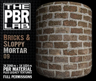The PBR Lab - Bricks & Sloppy Mortar 09