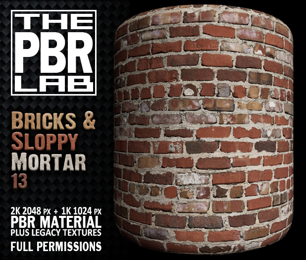 The PBR Lab - Bricks & Sloppy Mortar 13