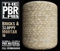The PBR Lab - Bricks & Sloppy Mortar 16