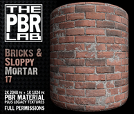 The PBR Lab - Bricks & Sloppy Mortar 17