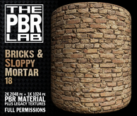 The PBR Lab - Bricks & Sloppy Mortar 18