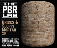 The PBR Lab - Bricks & Sloppy Mortar 20